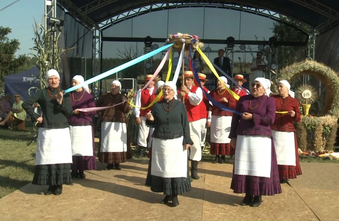 Dożynki gminne w Ławkach